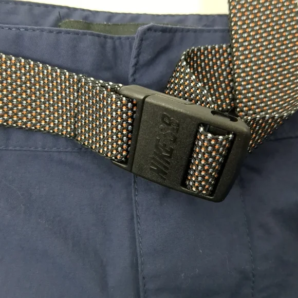 Nike SB Mens Everett Woven Belted Shorts Skate Blue Size 32 - Picture 2 of 7